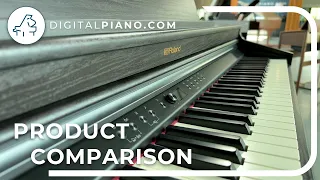 Roland RP-701 vs Kawai CN-201 vs Yamaha YDP-165 | Digitalpiano.com