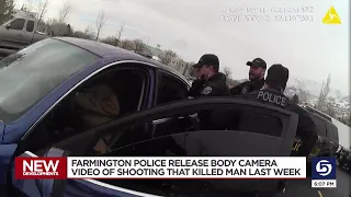 Utah police release body camera footage from fatal Farmington shooting