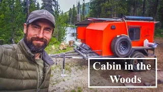 Camping - Mobile Cabin in the Woods ( Drifter Trailers )