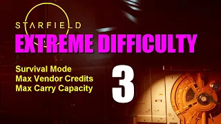 Starfield Walkthrough EXTREME DIFFICULTY - Part 3: Kreet Research Lab Conclusion & The Lodge