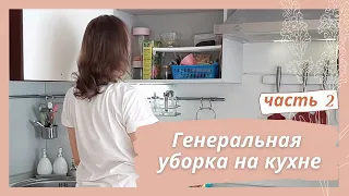 Чем и как отмываю кухню/Мою плинтус со столешницы/Самое грязное место/Мотивация на уборку/Юлия Влади