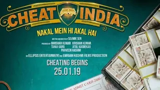 Cheat India Emraan Hashmi upcoming movie Trailer..