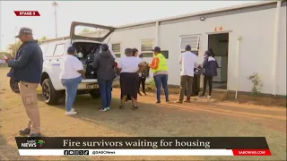 JHB CBD Fire | Survivors waiting for housing