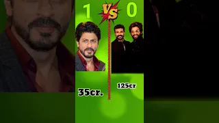 Sharukh khan vs Allu Arjun or Ram Charan teja #shorts #bollywood #comparison