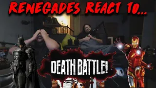 Batman VS Iron Man (DC VS Marvel) | @deathbattle | RENEGADES REACT