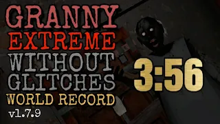 Granny Extreme Nightmare Without Glitches  - (Former WR) - [3:56]