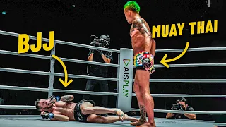 When A MUAY THAI Monster Moves To MMA 🔥 😵 Yodkaikaew vs. Alex Schild