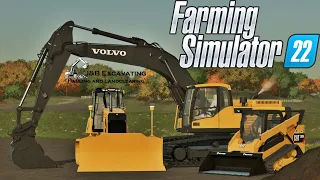 Farming Simulator 22 | Construction on Elm Creek | EP.8