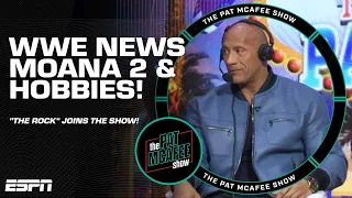 'There's nothing like it!' - The Rock on WWE, hobbies & making Moana 2 | The Pat McAfee Show