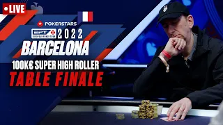 EPT BARCELONE 100K€ SUPER HIGH ROLLER - TABLE FINALE - Avec Benny & Yu ♠️ PokerStars en Français