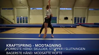 DGI Trænerguiden Gymnastik - Modtagning Kraftspring