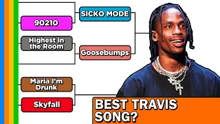 Our Travis Scott Song Bracket