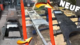 Complete restoration of the 2CV chassis - Restoration 2CV EP #11