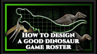 How to design a good dinosaur game roster