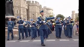 Changing the Guard at Windsor Castle - Monday the 9th of July 2018