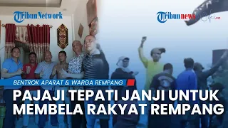 Tepati Janji, Panglima Pajaji Tiba di Batam Siap Bela Rakyat Rempang yang Diintimidasi