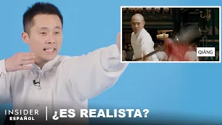 Maestro de kung-fu puntúa 7 peleas con bastones y lanzas en películas | ¿Es realista? | Insider