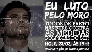 Ato em apoio a Sérgio Moro e a Lava Jato