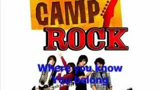 Camp Rock- We Rock (Lyrics)