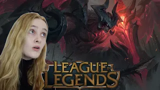 ARCANE fan reacts to Aatrox (Voicelines and Trailer) 1/2
