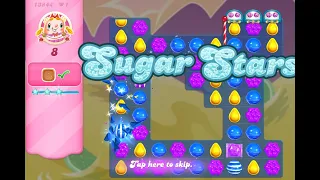 Candy Crush Saga Level 13844 (Sugar stars, No boosters)