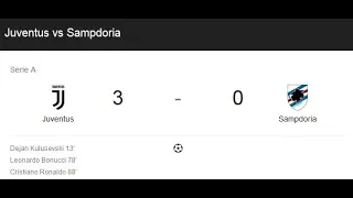 Juventus vs Samdoria 3 - 0 Highlights Extended & Goals 2020