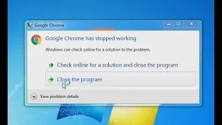Google Chrome has stopped working Google Chrome -problems fix)by Tech Help Community