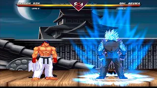 SHIN RYU vs ONI AKUMA!