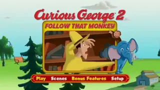 Curious George 2: Follow That Monkey DVD Menu (2010)