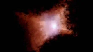 Red Rectangle nebula animation