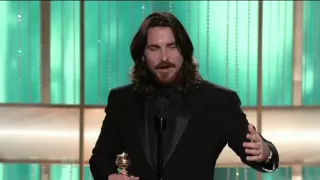 Golden Globes 2011 - Christian Bale Acceptance Speech