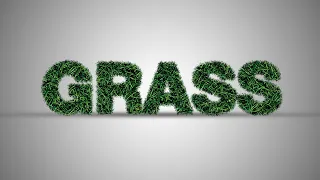 Create a Grass Text Effect in Photoshop | Grass texture text effect | Photoshop tutorial