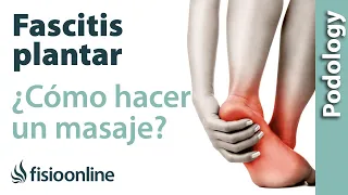 🤔Cómo HACER un MASAJE para la FASCITIS PLANTAR 🦶🏻