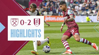 West Ham 0-2 Fulham | Premier League Highlights