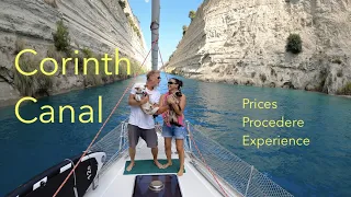 Extra: The Corinth Canal. Prices, procedure, experience