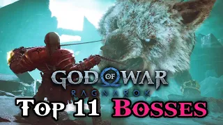 All God of War Ragnarok Bosses Ranked Worst to Best