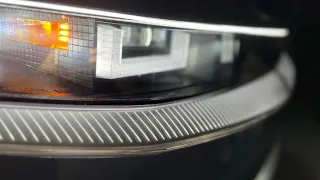 Hyundai Ioniq 5 LED Strip Hood DIY Install Video