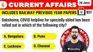 5:00 AM - Current Affairs Quiz 2021 by Bhunesh Sir | 28 June 2021 | Current Affairs Today