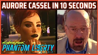 Aurore Cassel was HOT and then COLD (Cyberpunk 2077 Phantom Liberty) | VTuber Clips @HKSFMinerva