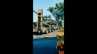 Sri Lanka Army Tank On The Road