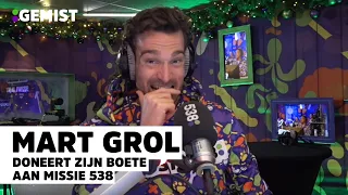 Mart doneert MEGA BEDRAG aan Missie 538! | 538 Gemist