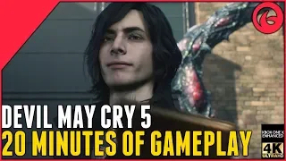 20 Minutes of Devil May Cry 5 Gameplay in 4K (Xbox One X)