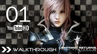 Lightning Returns Final Fantasy XIII Walkthrough Gameplay English Dub - Part 1 Opening No Commentary