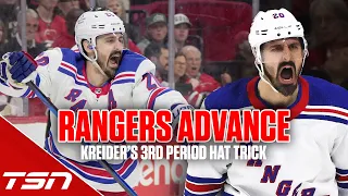 Kreider's 3rd Period Hat Trick Sends Rangers to the Eastern Conference Final