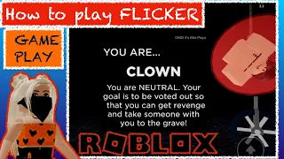 ROBLOX FLICKER as the Clown 🤡 **NEW ROLE**