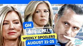 General Hospital Weekly Spoilers: August 21-25, 2023 | Sonny Delivers for Carly & Nina Rants #gh