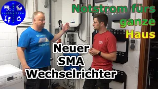 Unser neuer Hybrid-Wechselrichter mit Notstrom für das komplette Haus. #SMA