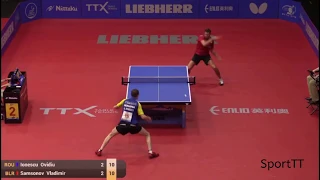 Ovidiu Ionescu vs Vladimir Samsonov [ Liebherr ETTC 2018 ]