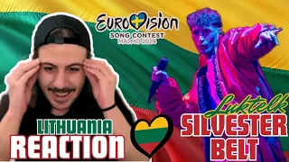 🇱🇹 Reaction Silvester Belt - Luktelk (SUBTITLED) | Reacting to Lithuania Eurovision 2024