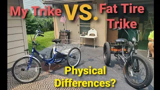 Fat Tire Trike Vs. Traditional Trike